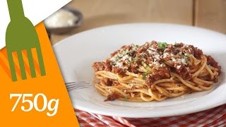 Spaghetti à la bolognaise  750g [upl. by Tnahsarp]