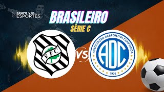 FIGUEIRENSE X CONFIANÇA  AO VIVO [upl. by Ellocin]