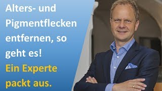 Altersflecken und Pigmentflecken entfernen  wie geht es am besten [upl. by Sito]