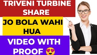 Triveni Turbine share latest news  Triveni Turbine share [upl. by Coltun]