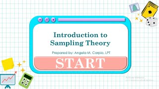 introduction to sampling theory [upl. by Poucher490]