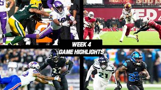 Every Week 4 Game Highlight [upl. by Htes]