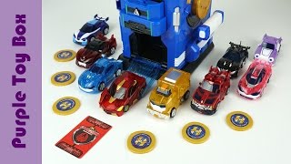 와치카 슈팅세트 장난감 파워배틀 와치카 시즌2 Watch Car Mini Car Shooting Playset [upl. by Wengert]