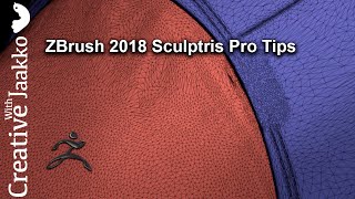 ZBrush 2018 Sculptris Pro tricks [upl. by Irodim]