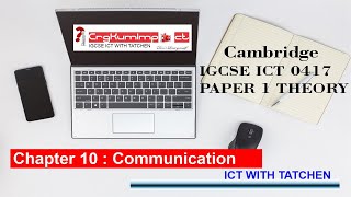 IGCSE ICT Chapter 10 Communication1 [upl. by Esoryram]