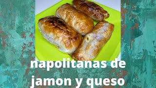 napolitanas rellenas de jamon y queso [upl. by Itch232]