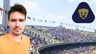 I Experienced Crazy UNAM Pumas Football Fans In Mexico🇲🇽 [upl. by Jehias]