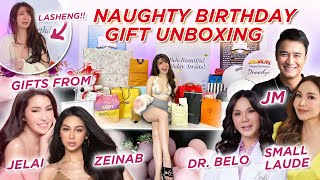 LASHENG BIRTHDAY GIFT UNBOXING WAHAHA SORRY NA AGAD [upl. by Nivi883]