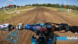 wildcat creek mx ride 2 72724 track started to get rutted eli9494 [upl. by Devan]