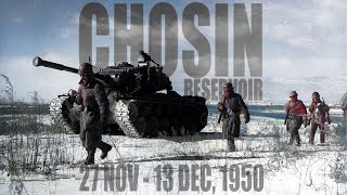 United States Marines trapped in Chosin reservoir area begin to retreat during thHD Stock Footage [upl. by Vina771]