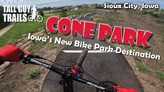 Cone Park  Sioux City Iowa Mountain Bike Park [upl. by Nanji426]