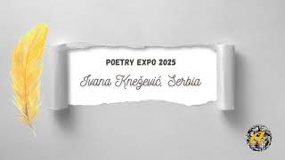 Ivana Knežević Poem “Flower of Hope” for the Poetry Expo 2025 [upl. by Grory]