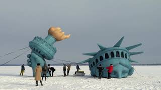 Statute of Liberty on Ice [upl. by Bristow]