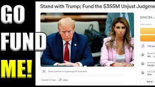 Trump GoFundMe Gets HILARIOUSLY Trolled With Fake Donors [upl. by Azal259]