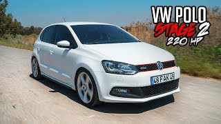 VW POLO GTI Stage 2 Test Sürüşü  220 HP ile Gazladık [upl. by Macri]