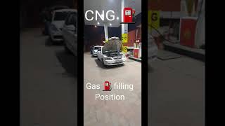 Cng Gas ⛽ filling positions [upl. by Kerek43]