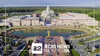 Largest Hindu temple outside of India now stands in Central New Jersey [upl. by Griffin]