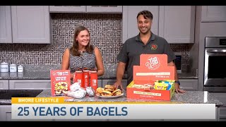 Tony Scotto talks about 25 years of bagels on BMORE Lifestyle [upl. by Laroc]