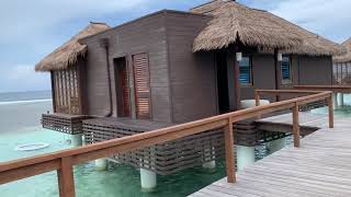 Over the Water Bungalow Sandals Royal Caribbean in Montego Bay very raw video [upl. by Gershon]