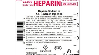 Heparin infusion find mlhr DO uhr SH uml [upl. by Burris237]