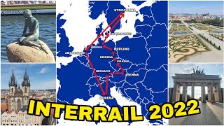 Viaggio in Treno in Nord Europa  Interrail 2022 [upl. by Atilol]