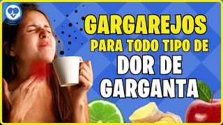 💙Gargarejo para garganta Receitas caseiras para 5 problemas [upl. by Chiquia]