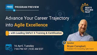 🔥Agile Career Path  How Become a Certified Agile Professional  SAFe® 6 Training  Simplilearn [upl. by Nalad]