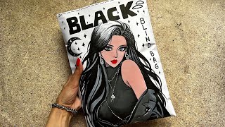 Blind bag Paper 💖 BLACK 🖤 ASMR  Satisfying opening blind box  surprise box [upl. by Maritsa]