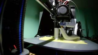 Infitary M508 DIY RepRap first test print [upl. by Dyer697]