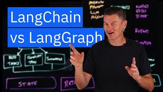 LangChain vs LangGraph A Tale of Two Frameworks [upl. by Gerrald]