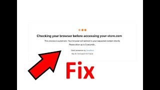 Fix Troubleshoot Stuck on ‘Checking Your Browser before Accessing’ Issue [upl. by Nuriel]