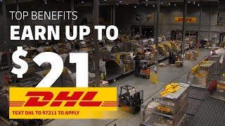 Join the DHL team at CVG and Earn Top Benefits [upl. by Ydda]