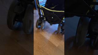 How to apply breaks on Chicco Liteway stroller babyaccessories baby babyessentials tutorials [upl. by Refannej]