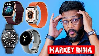 Smartwatch Market in India  2023 Reality [upl. by Kcirdneked935]