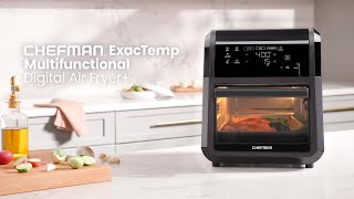 CHEFMAN® ExacTemp™ Multifunctional Digital Air Fryer [upl. by Larrabee947]