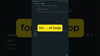 for Loops for forof amp forin in 60 Seconds [upl. by Gere]