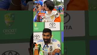 Jasprit bumrah after winning 🫂❤️ jaspritbumraah viratkohli indvsaus shorts [upl. by Yren]