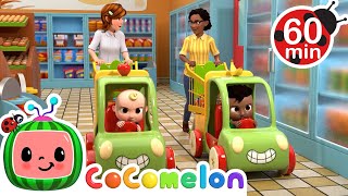 Shopping Cart Song  Colorful CoComelon Nursery Rhymes  Sing Along Songs for Kids [upl. by Yelraf]