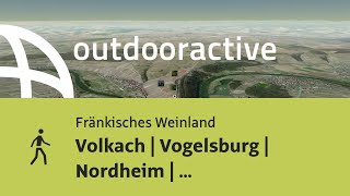 Wanderung im Fränkischen Weinland Volkach  Vogelsburg  Nordheim  Weinwanderung [upl. by Dympha618]