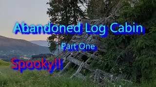 Abandoned Log Cabin Investigation Part One quotEVP communicationquot [upl. by Aara]