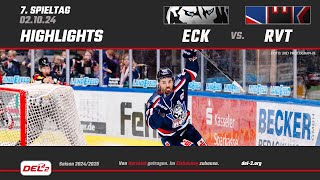 Game Highlights Spieltag 7 EC Kassel Huskies vs Ravensburg Towerstars [upl. by Stichter141]