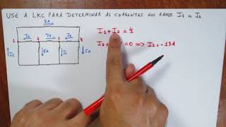 Circuitos Resistivos  Lei de Kirchhoff  Exercicio Resolvido 1 [upl. by Mackie]