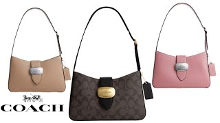 Coach Eliza shoulder bag in signature canvas [upl. by Leis]