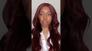 PRE EVERYTHING EAR TO EAR LACE FRONT WIG UNice01 wigs unicehair wiginfluencer shorts [upl. by Rosenthal]