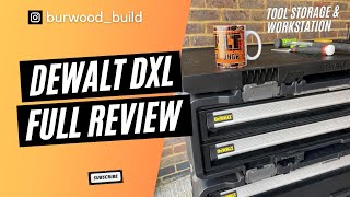 DEWALT DXL TOUGHSYSTEM 20 REVIEW  Modular Tool Storage Workstation [upl. by Bussy]