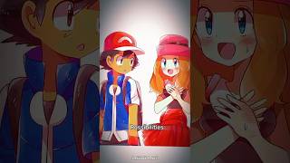 ash x serena😍amourshippingshorts short shortsfeed youtubeshorts ytfeed viralshorts anime [upl. by Ragan]