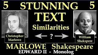 5 Stunning contextual Similarities between MARLOWE AND SHAKESPEARE [upl. by Ursa999]