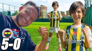 OĞLUMUN İLK DERBİSİ  FENERBAHÇE  TRABZONSPOR [upl. by Cazzie]