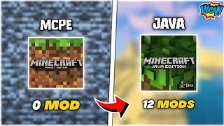 Top 12 New ModsAddons To Turn Minecraft PE Into Minecraft Java Edition  119  Updated [upl. by Row70]