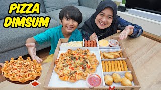 Buka Puasa Makan Pizza Dimsum  Keluarga Ziyan [upl. by Nothgiel]